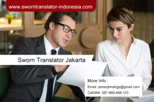 sworn translator jakarta