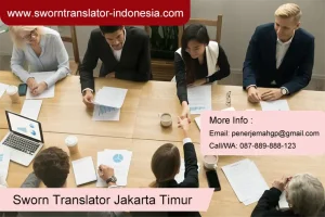 Sworn Translator Jakarta Timur