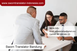 sworn translator bandung